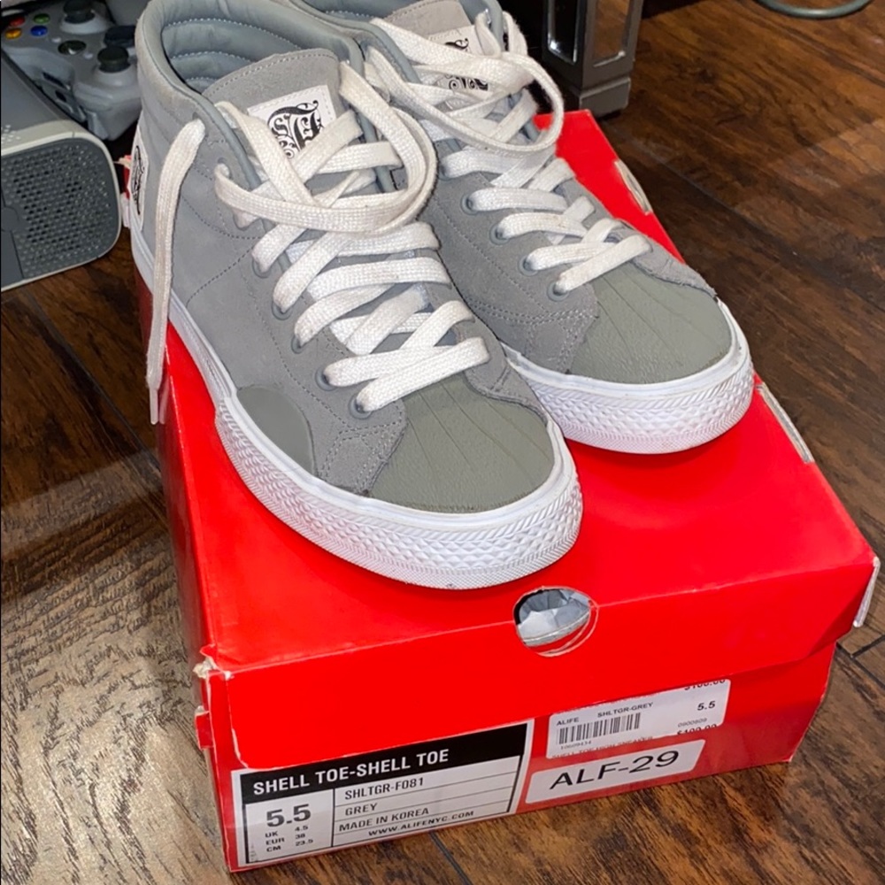 Alife shell toe sneakers